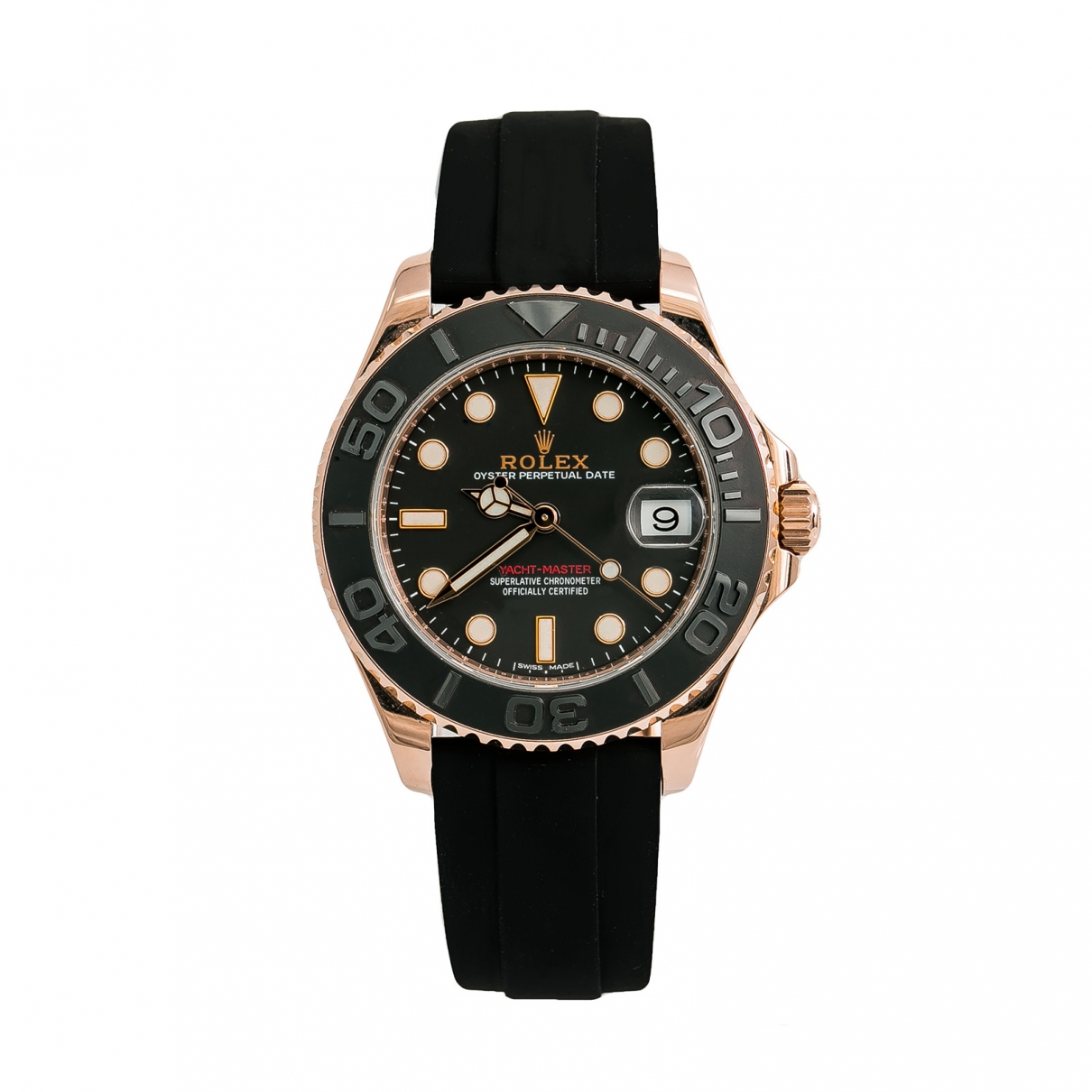 Yacht-master pink gold watch Rolex 